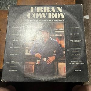 Urban Cowboy motion picture vinyl record